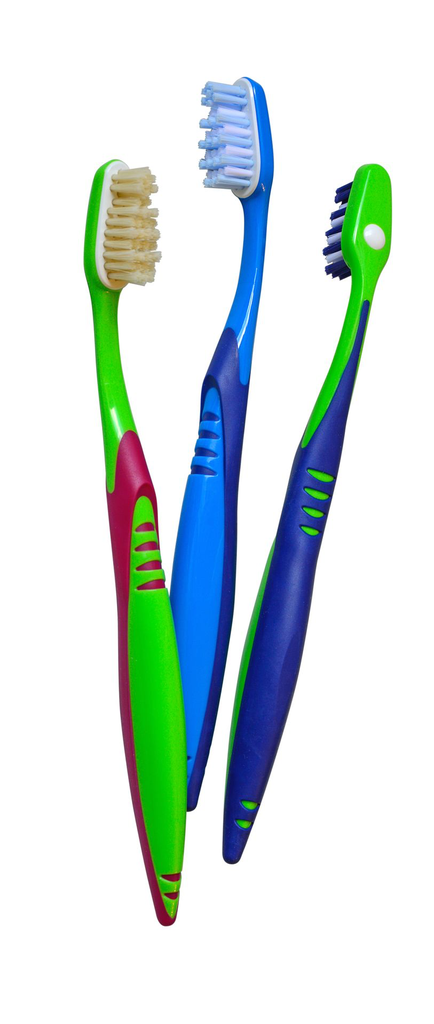 Yaweco ergonomische tandenborstels met verwisselbare borstelkop.webp