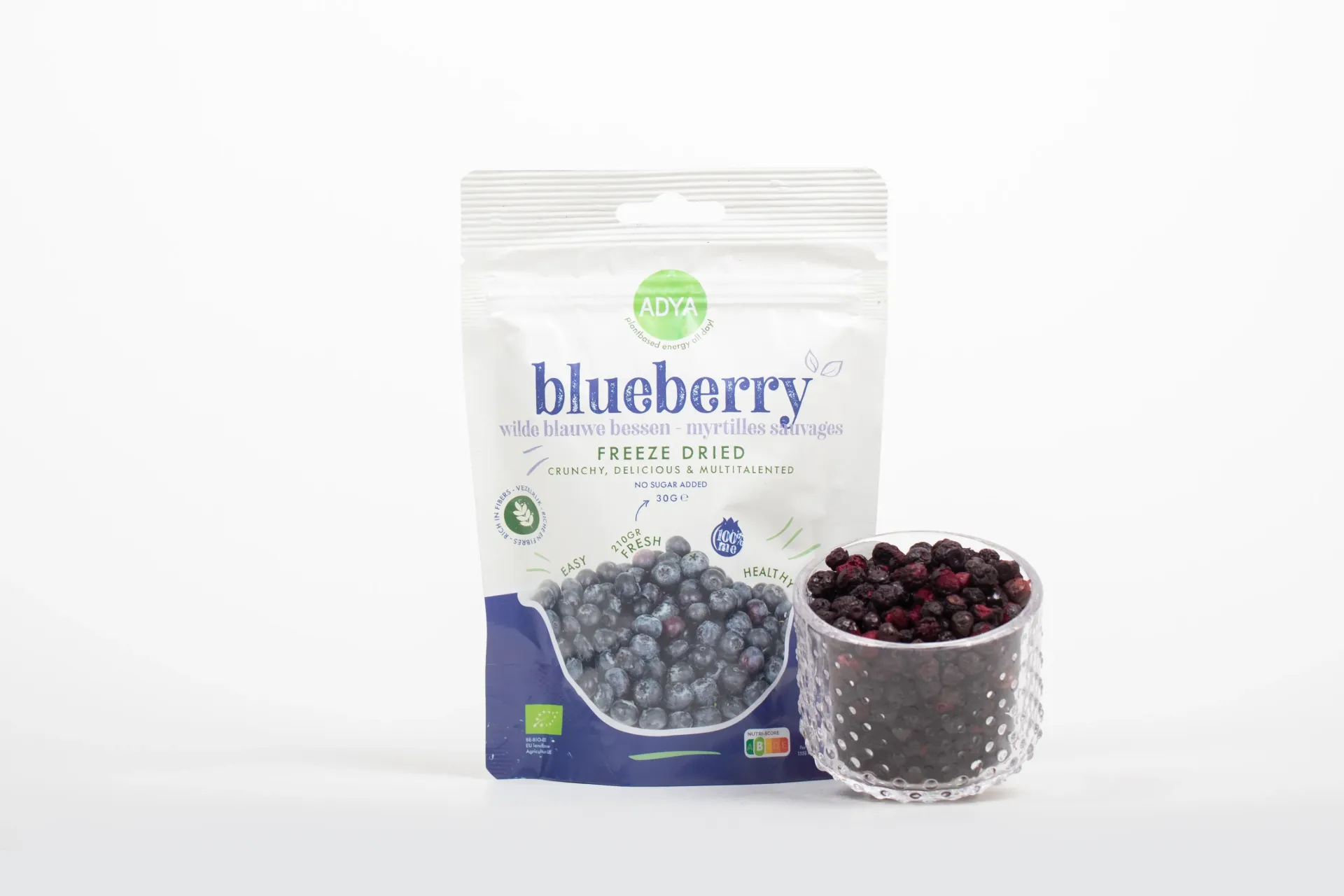 Gevriesdroogde blauwe bes 30g