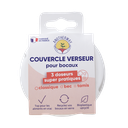 Couvercle verseur universel blanc