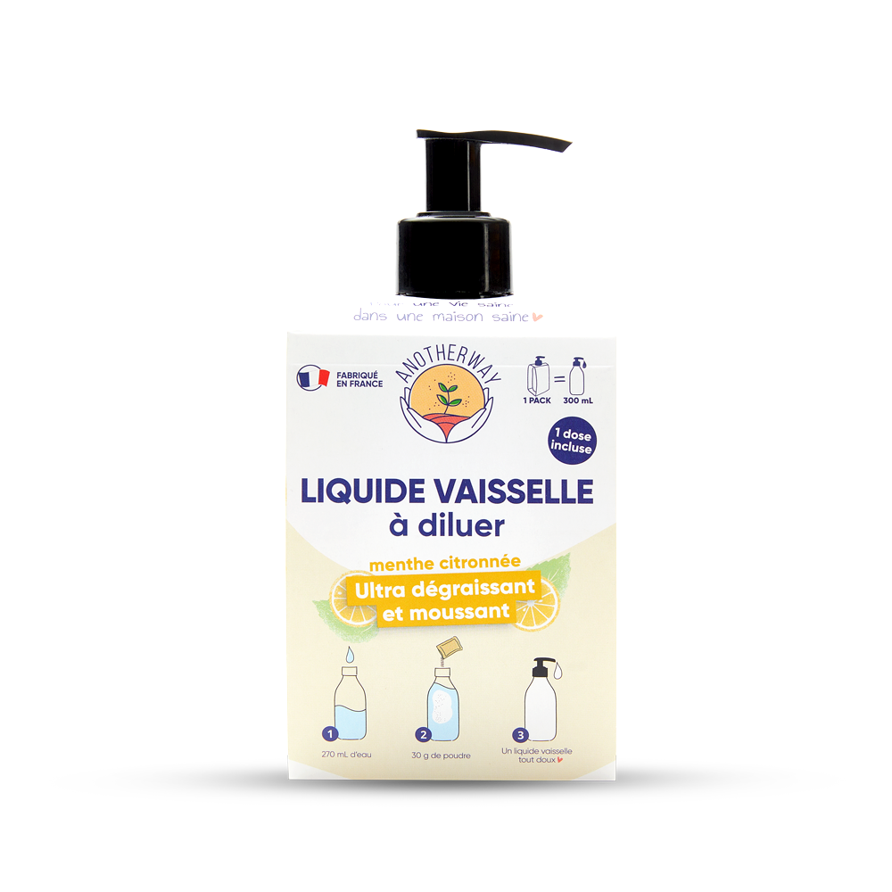 Kit démarrage liquide vaisselle à diluer - 300 ml / 30 g