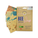 Emballages alimentaires réutilisables bio (sml) océan - 3 Pack