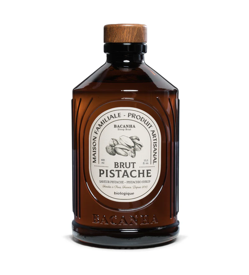 Organic raw pistachio syrup - 400 ml