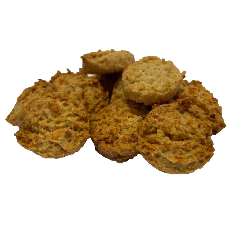 Onion and Emmental cheese aperitif biscuits bulk - 1kg