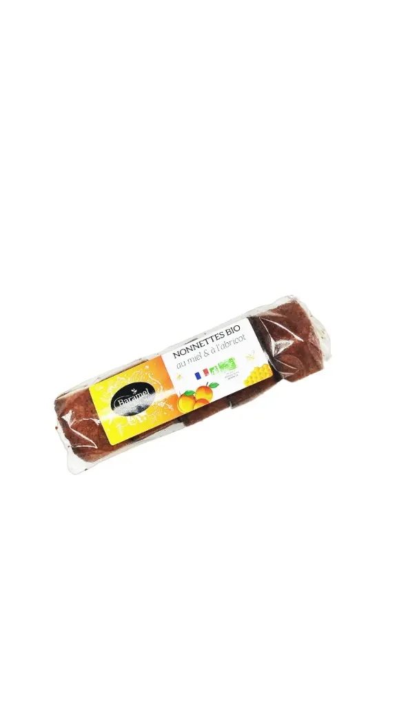 Nonnette à l'abricot en rouleaux de 5 pièces - 160 g 