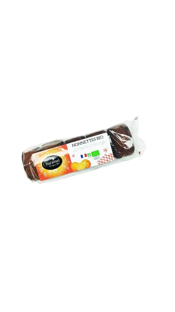 Nonnette à l'orange en rouleaux de 5 pièces - 160g