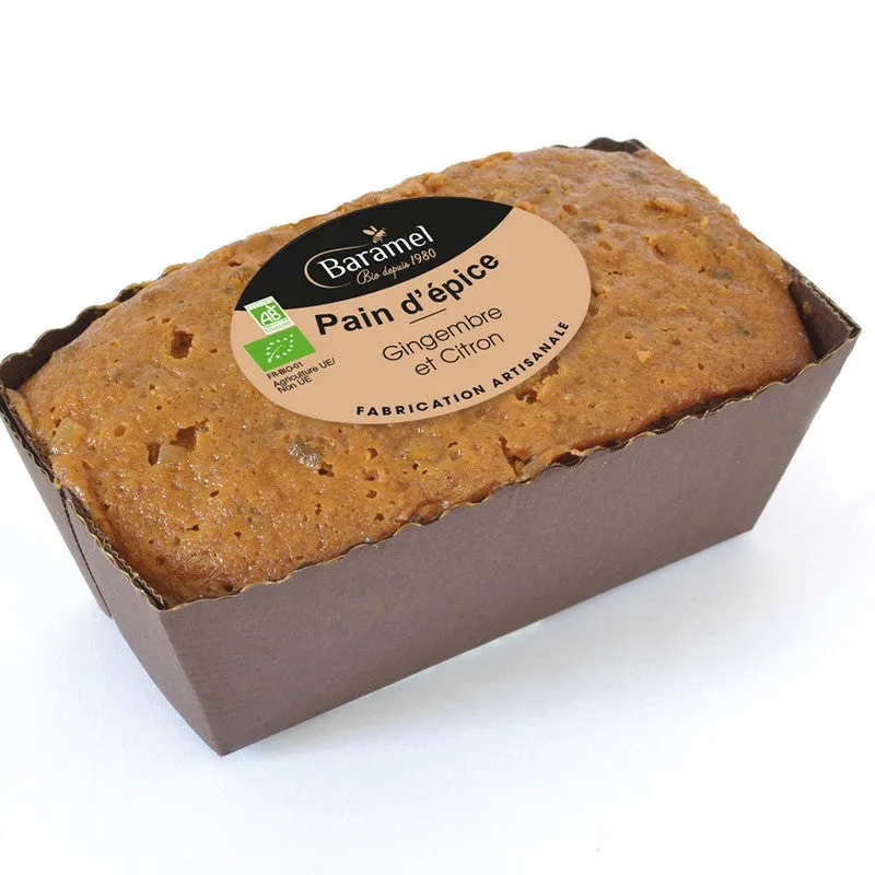 Pain d'épices gingembre et citron - 300g