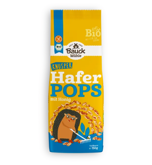 Pops d'avoine avec miel - 150g