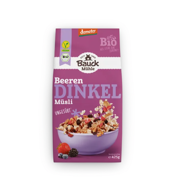 Spelt muesli with dried berries - 425g