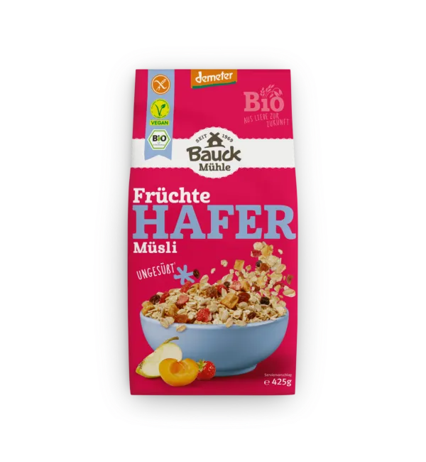Muesli avoine sans gluten aux fruits SSA - 450g