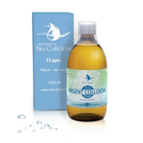 Argent colloïdal 15 ppm - 1000 ml
