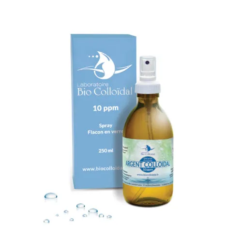 Argent colloïdal 10 ppm - 250 ml