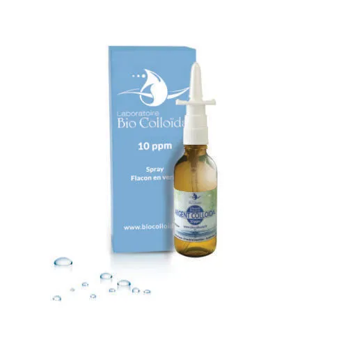 Colloidal zilver 10 ppm - neusspray - 50 ml