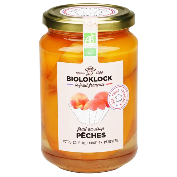 Pêches au sirop - 350g
