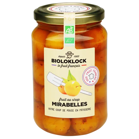 Mirabelles au sirop - 370 gr