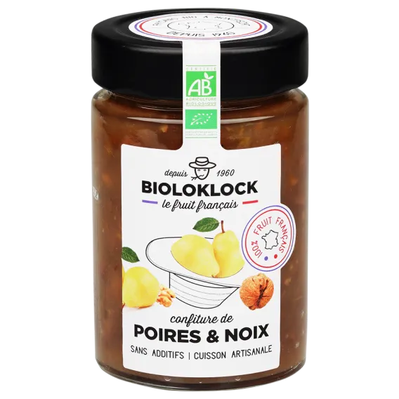 Pear and walnut jam - 230 g