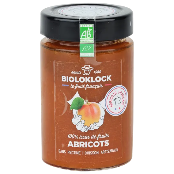 100 % fruits desserts abricots - 210 g