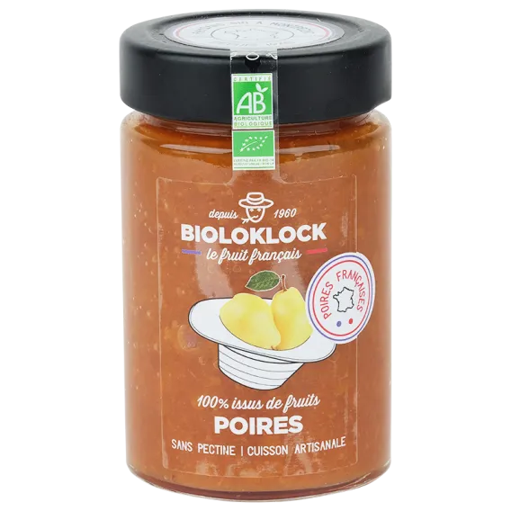 100 % fruits desserts poires - 210 g