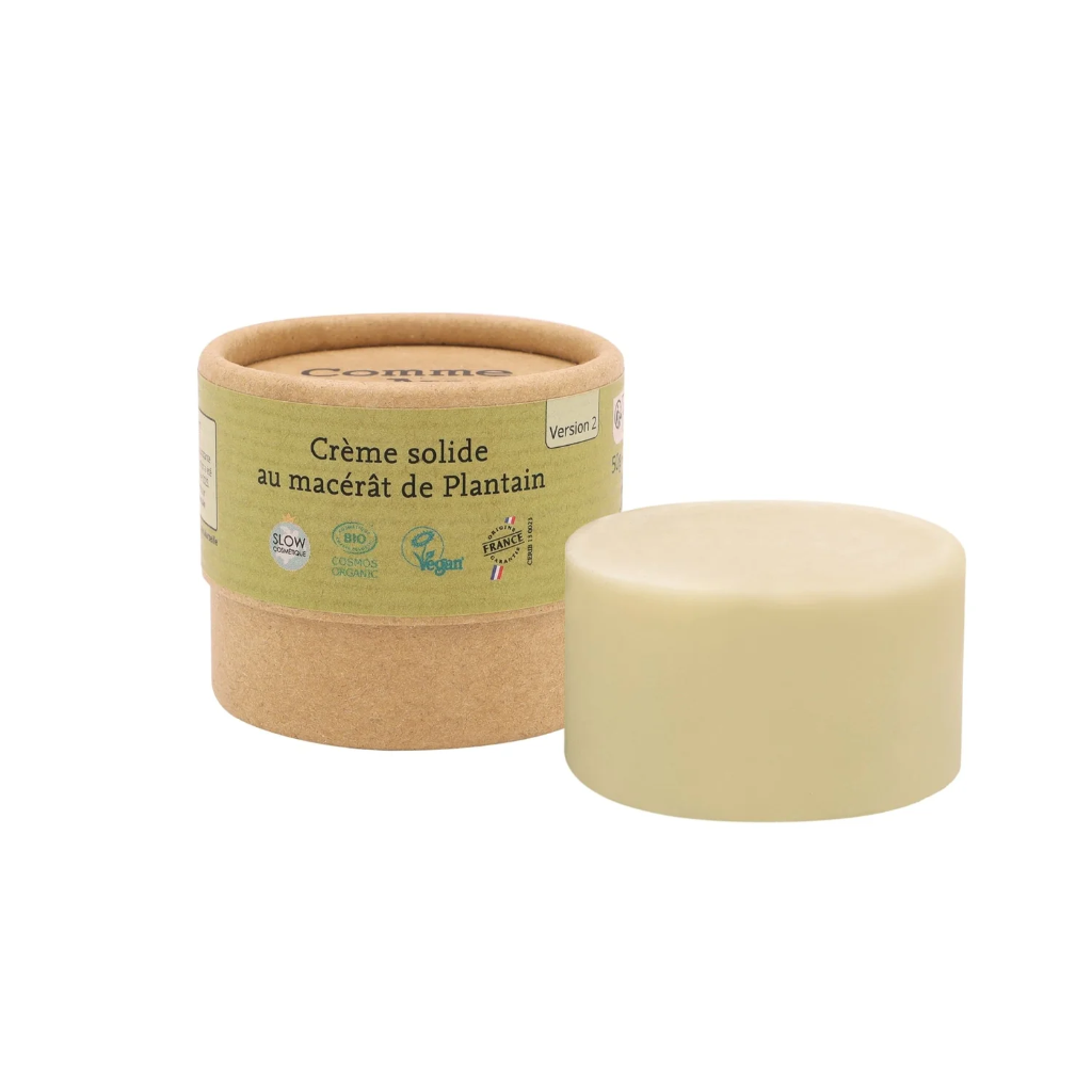 Crème solide plantain et jujubier - 50 g