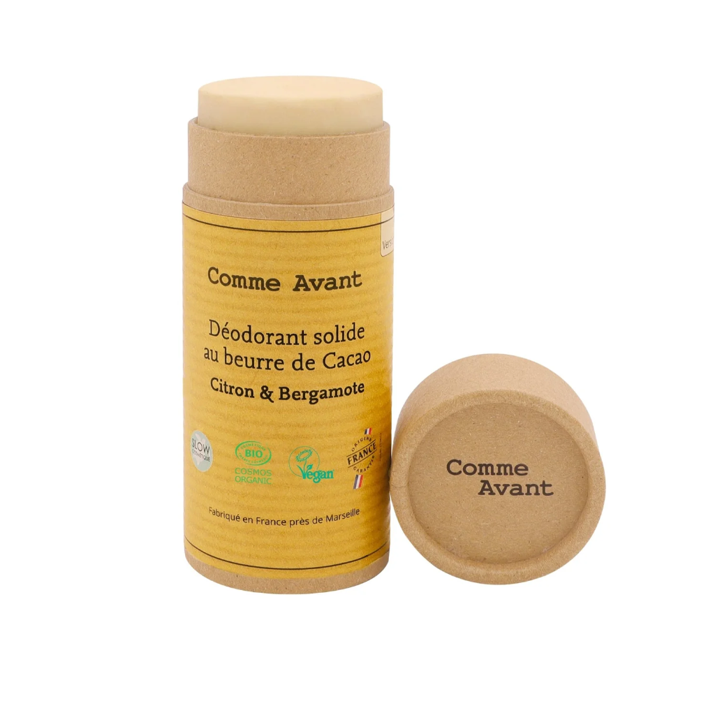 Solid deodorant with lemon and bergamot cocoa butter - 60 g