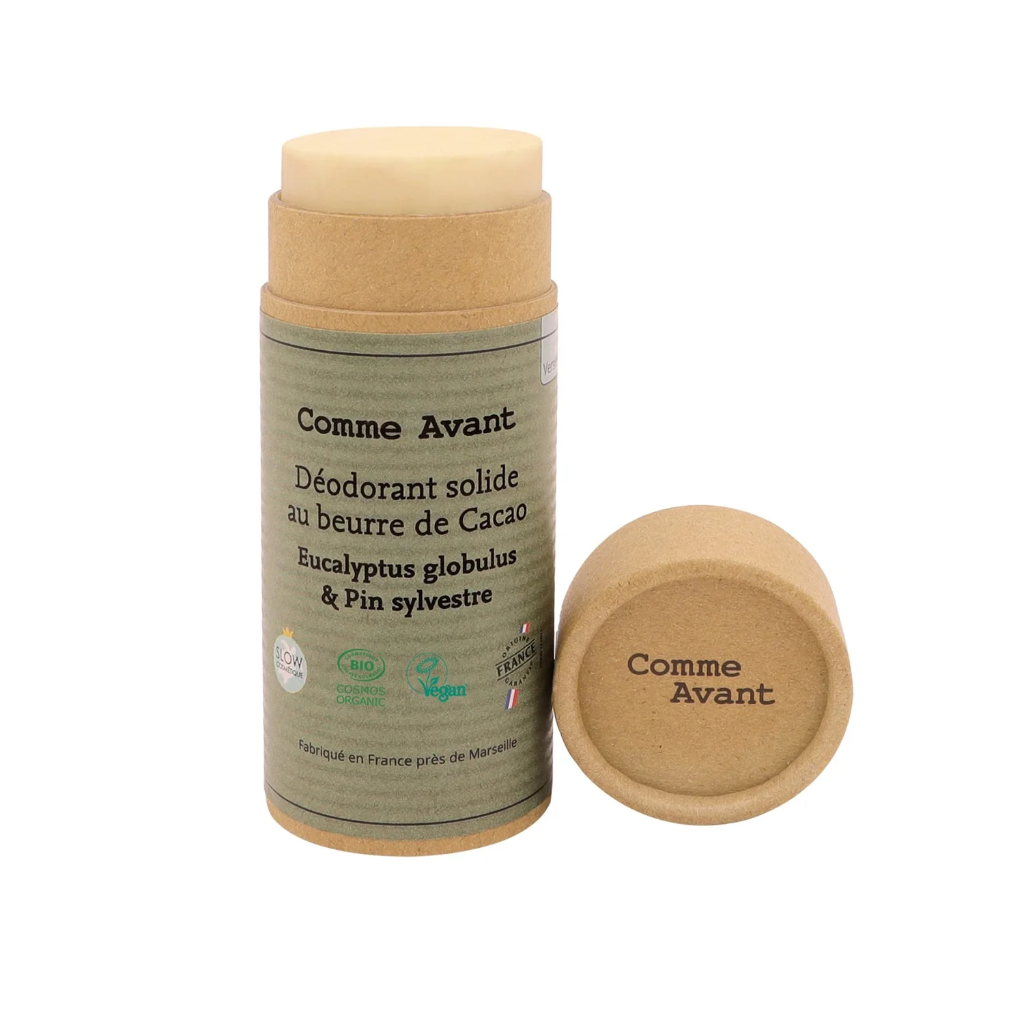 Déodorant solide au beurre de cacao - eucalyptus et pin sylvestre - 60 g