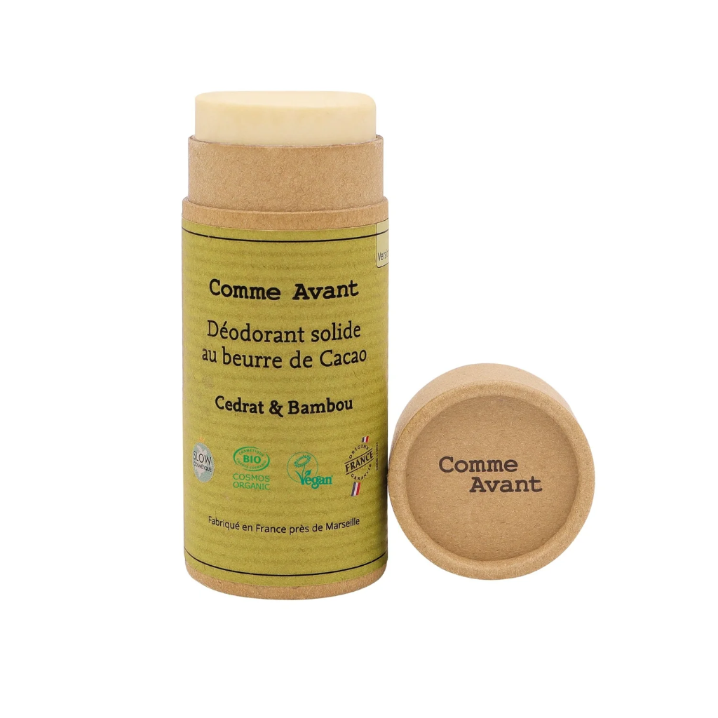Vaste deodorant - citroen en bamboe - 60g