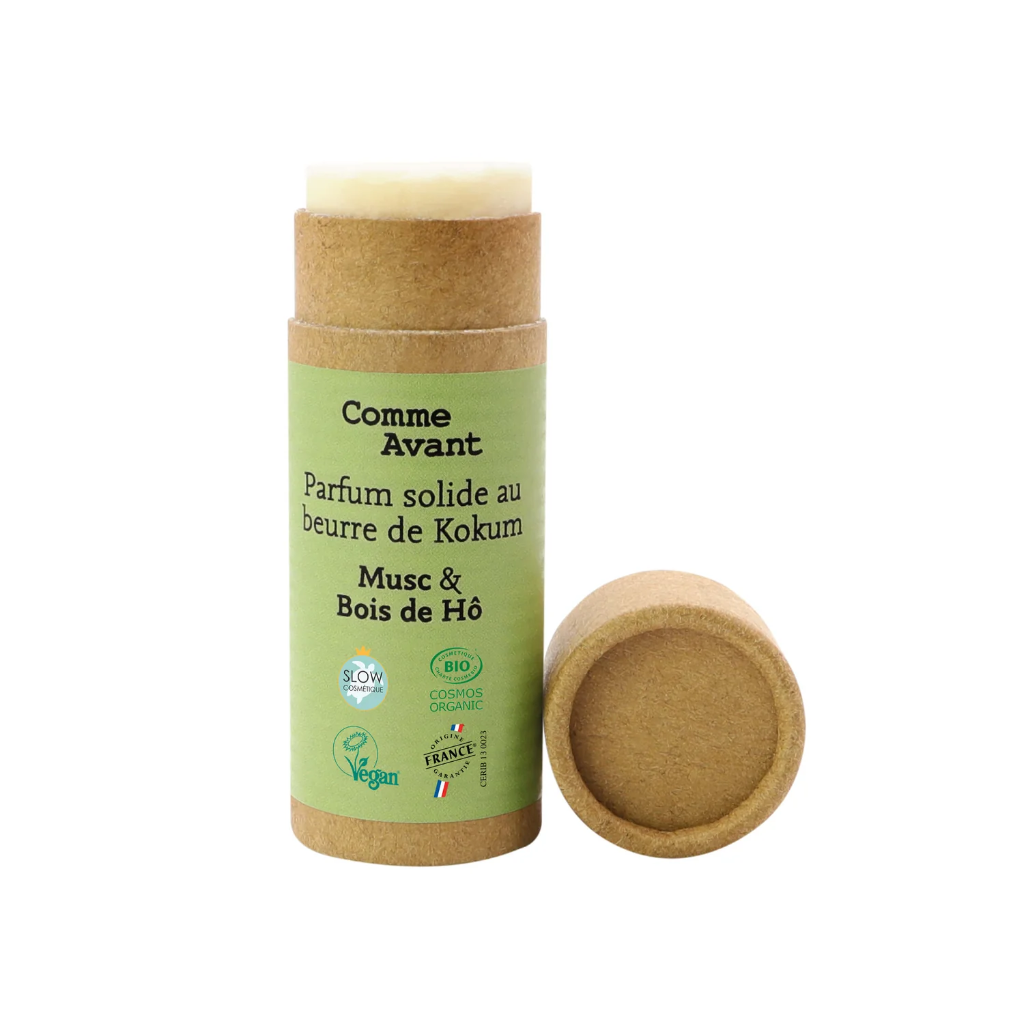 Vaste parfum met kokumboter - musk & hô hout - 20 g
