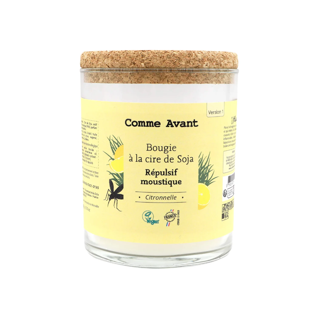 Sojawas geurkaars - muggenwerend - 190 g (40u)