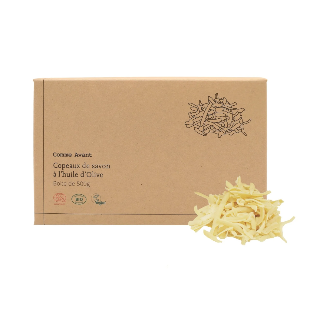 Copeaux de savon à l'huile d'olive 100%- 500 g