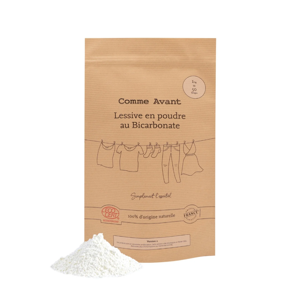 Lessive en poudre au bicarbonate - 1 kg
