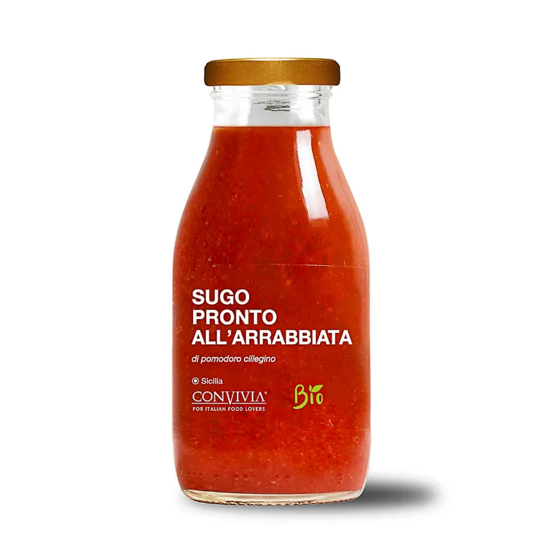 Sauce tomate cerise arrabbiata - 250 g