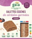 Essene crackers made from sprouted grains and organic figs, 2 x 100 g