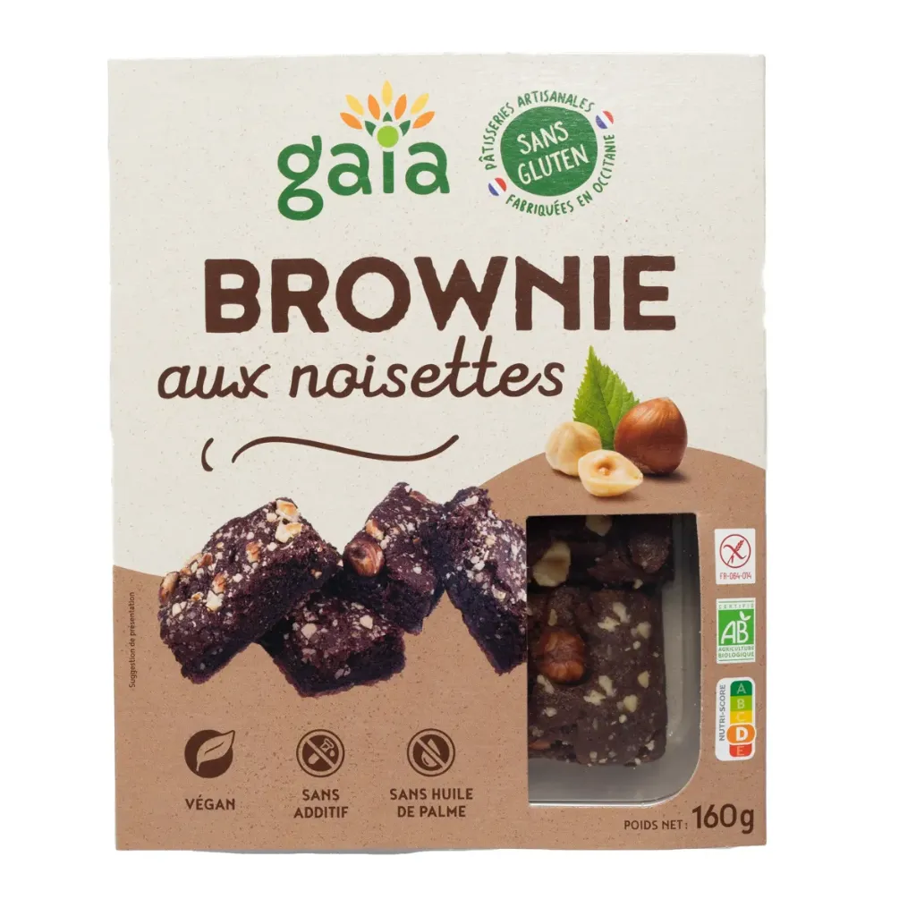 Hazelnoot brownie - 160 g