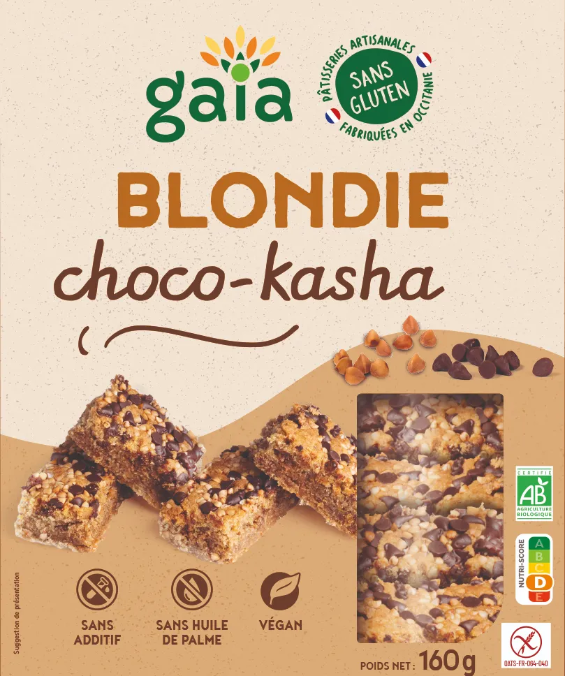 Blondie choco Kasha - 160 g