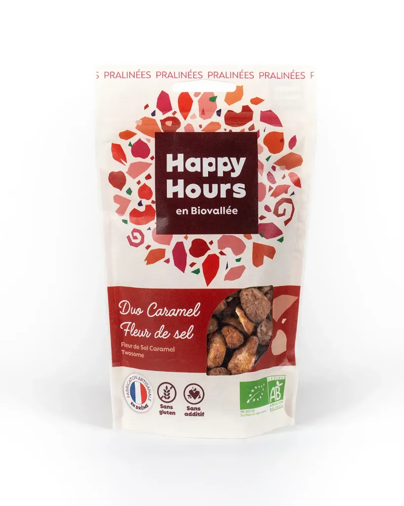 Sachet Duo caramel fleur de sel - 115 gr