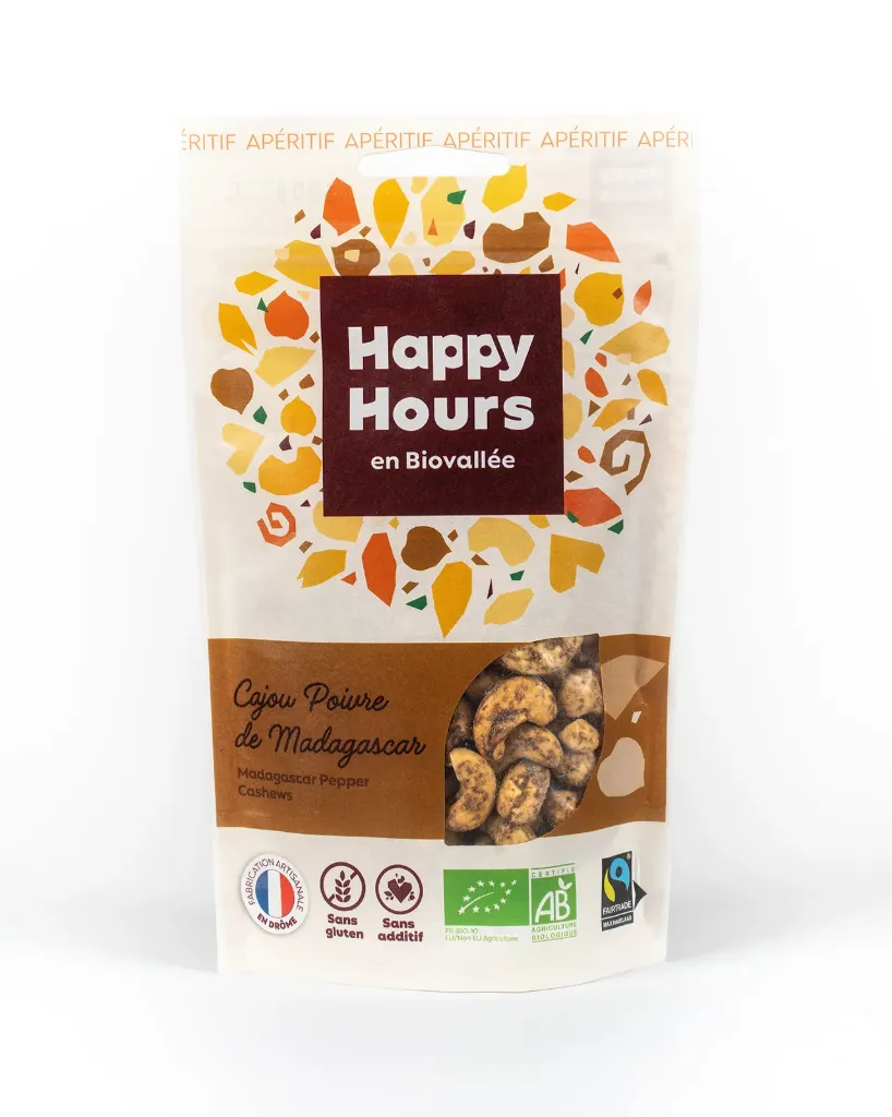 Madagascar pepper cashew nut bag - 115 g
