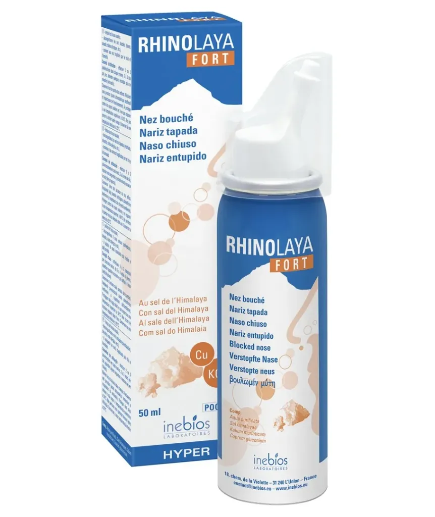 RHINOLAYA FORT - Solution  hypertonique (hygiene nasale) 50 ml
