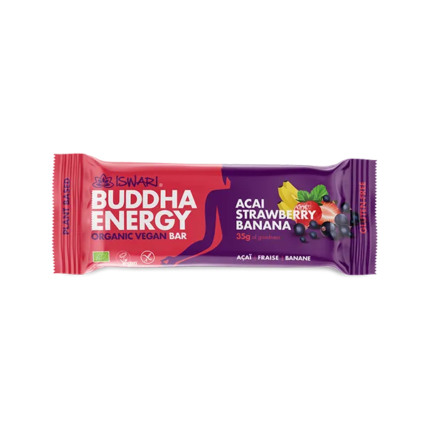 Barres Energétiques - Açai Fraise Banane - 35g