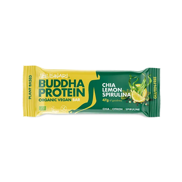 Energy bar – Chia Spirulina Lemon – 47g