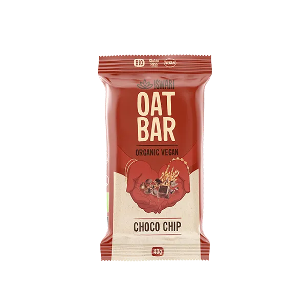 Barres d'avoine - Pépites de chocolat - 40g