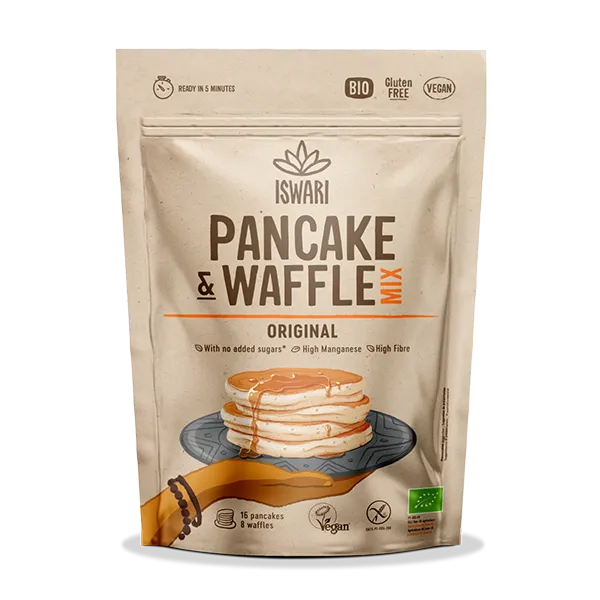 Pancake et Gaufre Mix - Nature - 300 gr