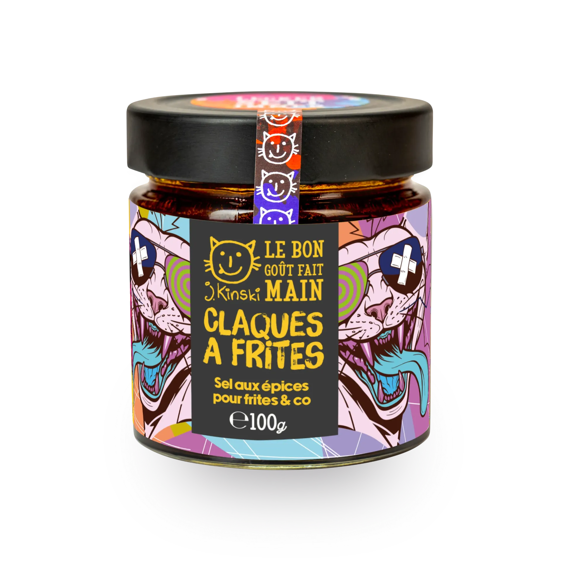 Claque à frites (sel aux épices pour frites) - 100 g