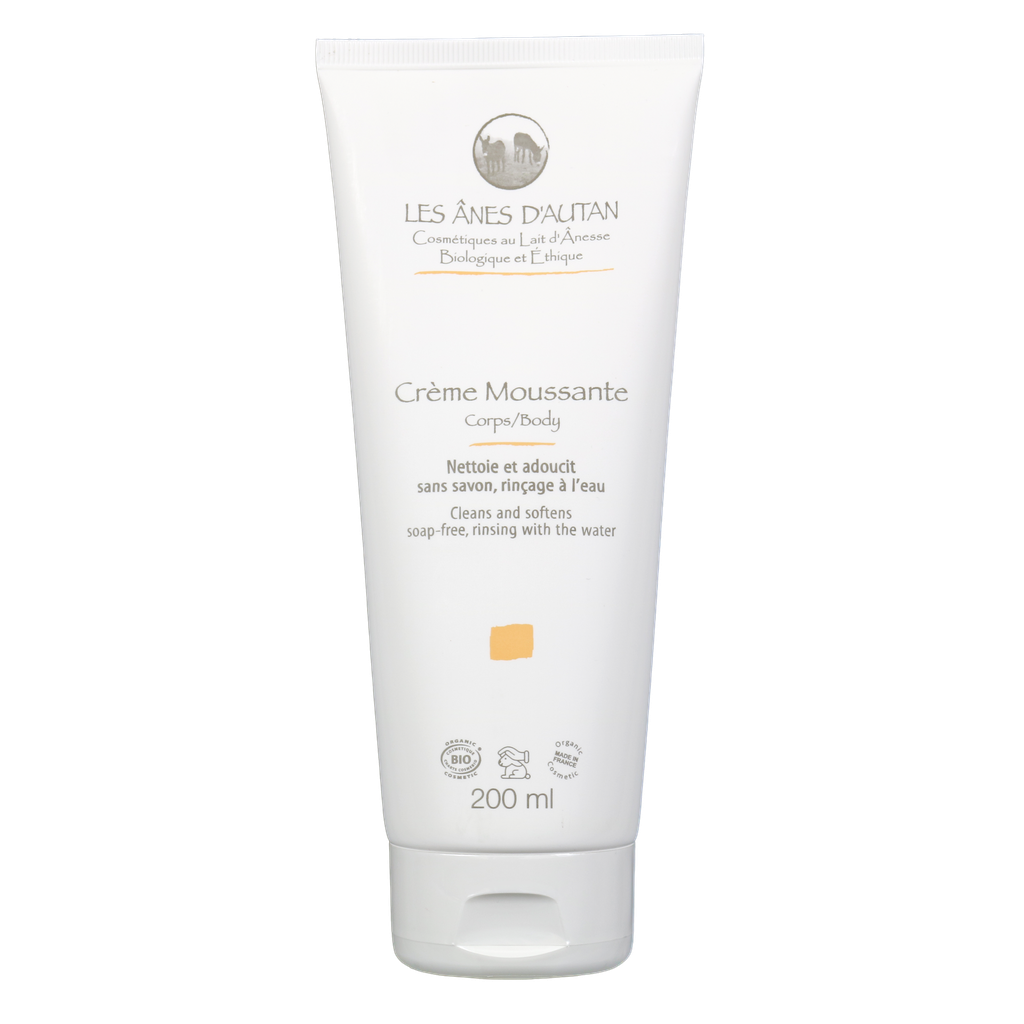 Douchegel met ezelsmelk - Schuimende crème - 200 ml