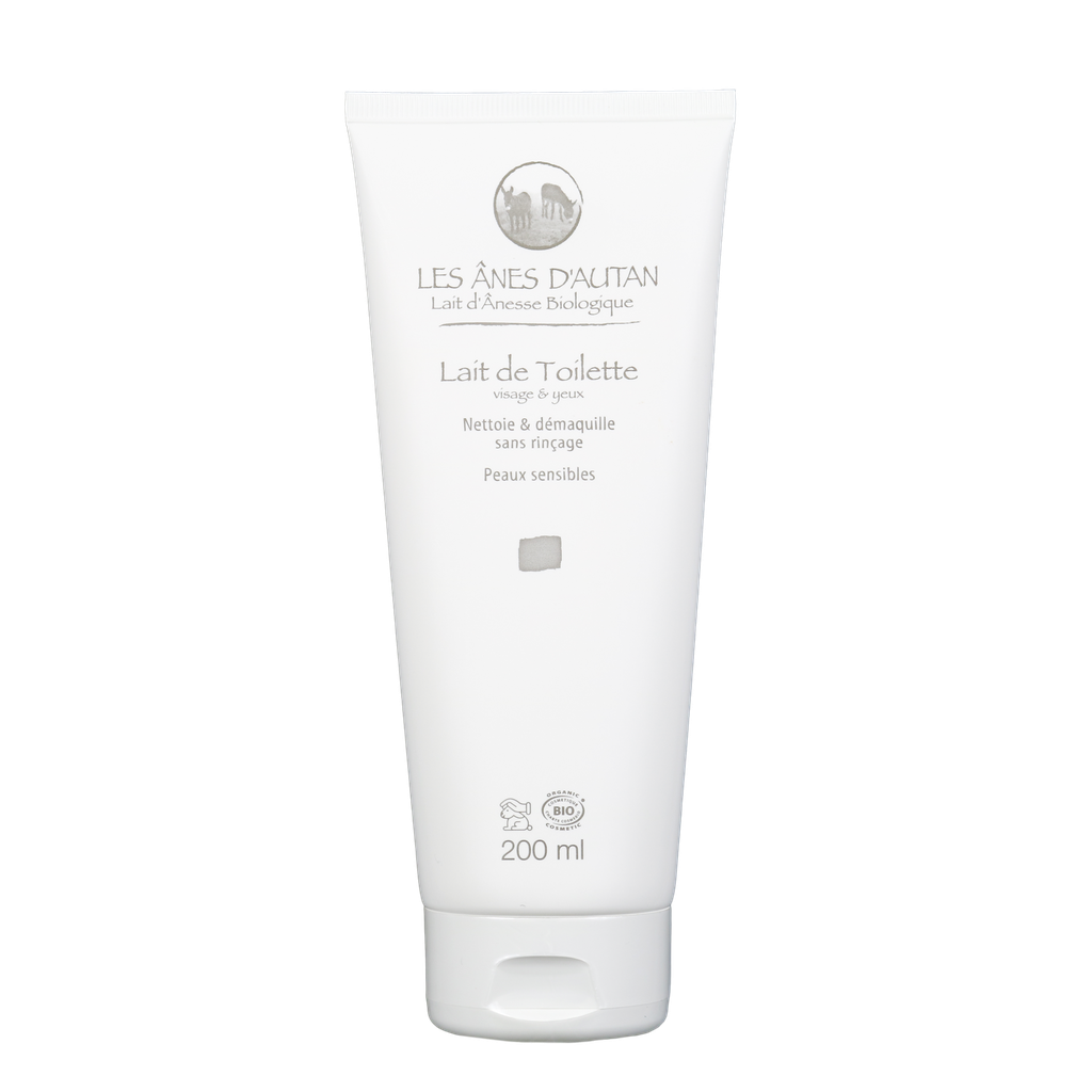 Make-up remover gezicht met ezelsmelk - Toiletmelk 200ml