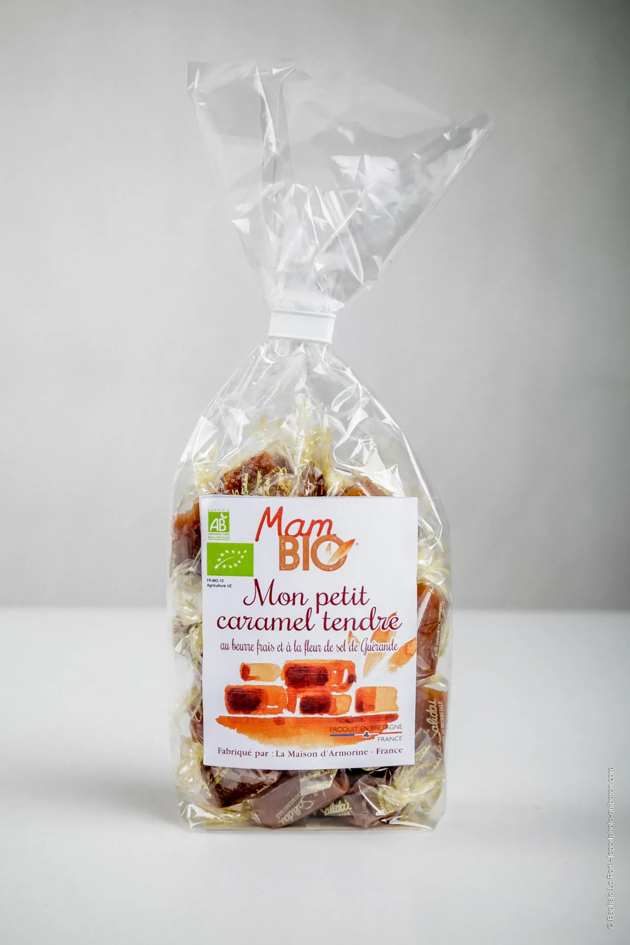 Caramel tendre en sachet - 150g
