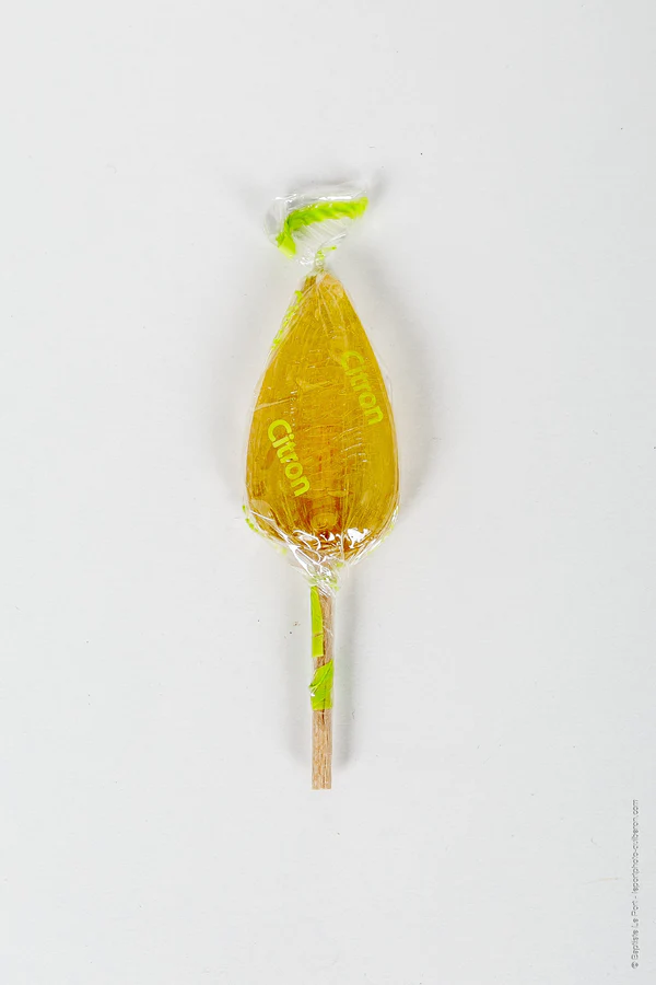 Lemon lollipops - 50 pcs