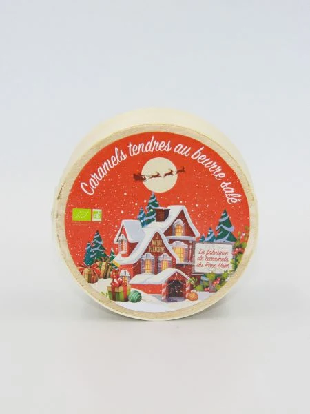 Caramel tendre boite bois - 40g