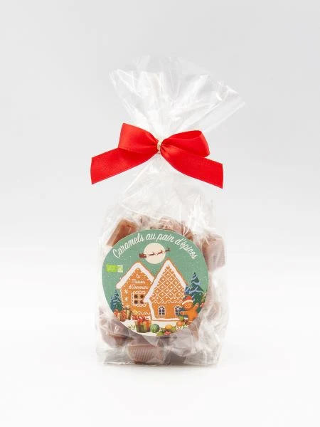 Peperkoek karamel zakje - 150g 