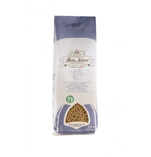 Amarant, teff & quinoa schelpjes - 250gr