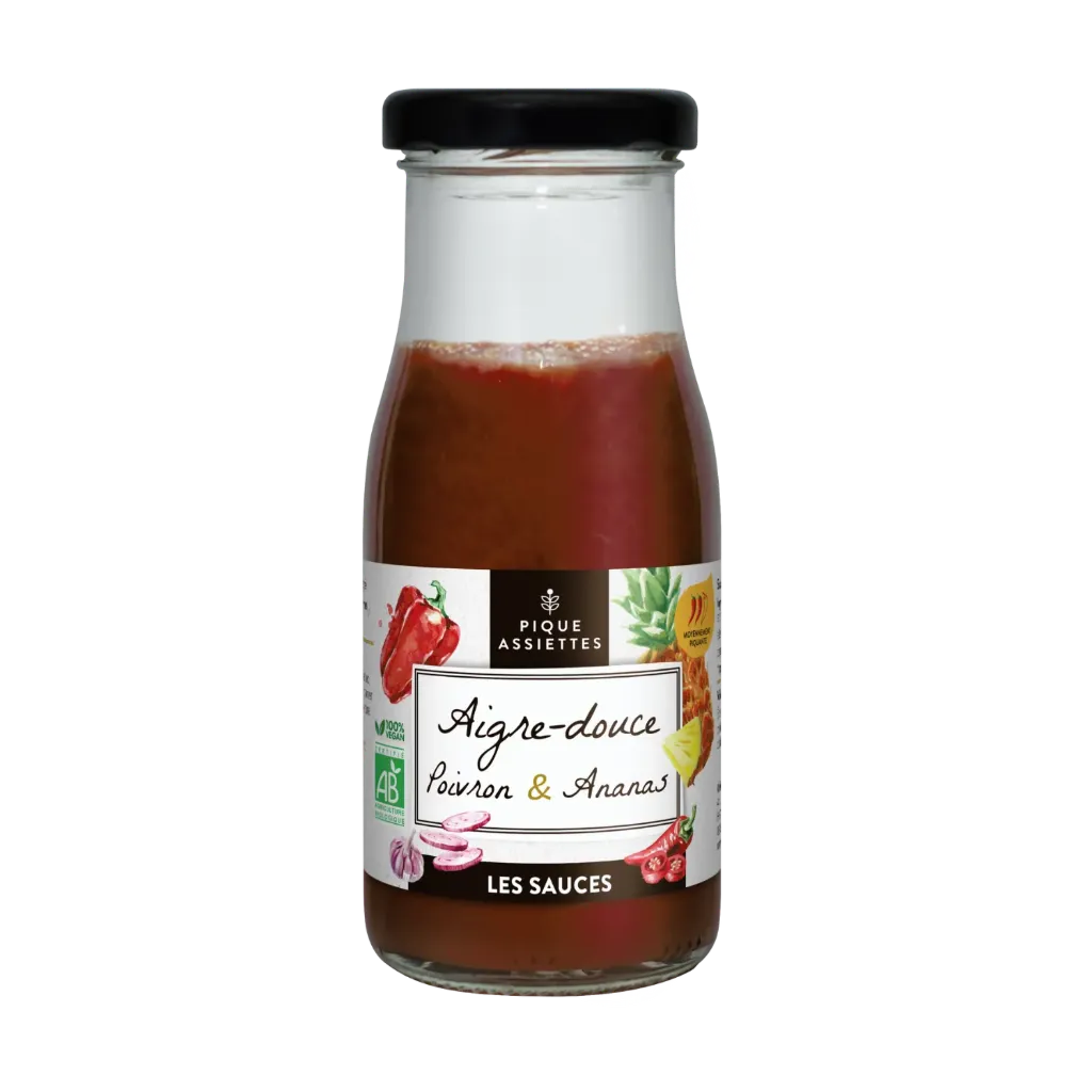 Sauce aigre douce bio - 130 ml