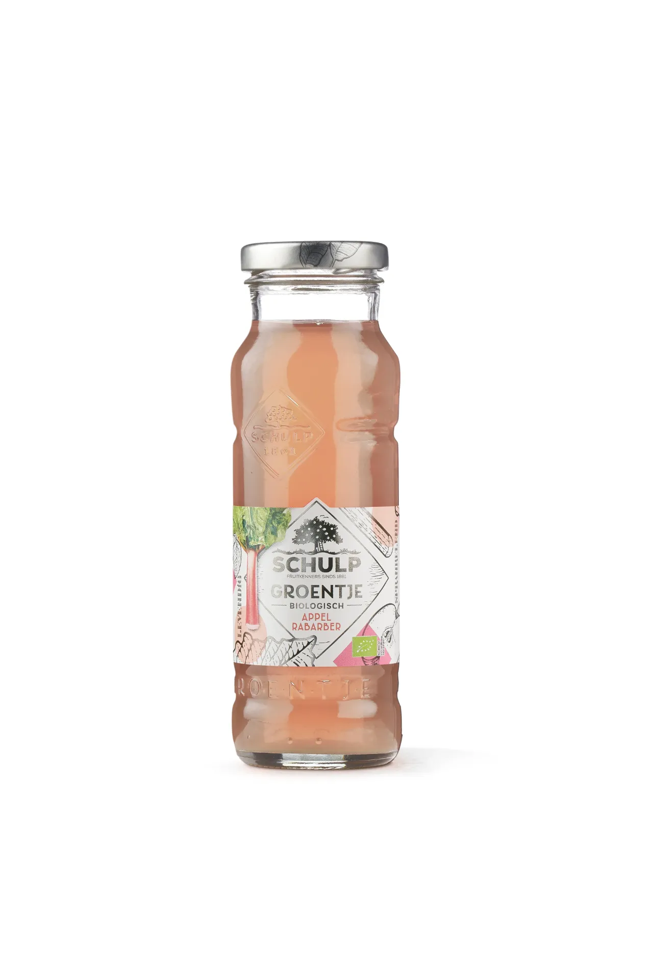 Groentje Appel & Rabarbersap - 0,2l